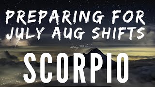Scorpio Astrology Horoscope : Preparing for end July / early August 2022