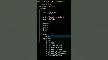 Reverse Program in c | C Programming #shorts #coding #cprogramming  👨‍💻