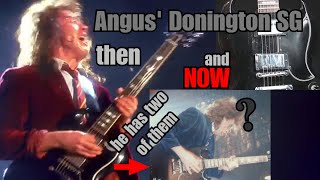 Angus Young's Donington SG Timeline | Then and Now | Wait.... It Has A Double?