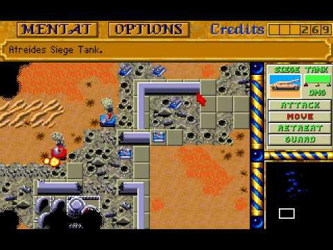 Dune II The Battle For Arrakis (Amiga) longplay