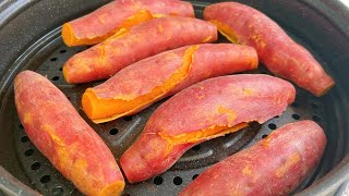 Tips, steamed sweet potatoes are sweet and soft, super delicious.