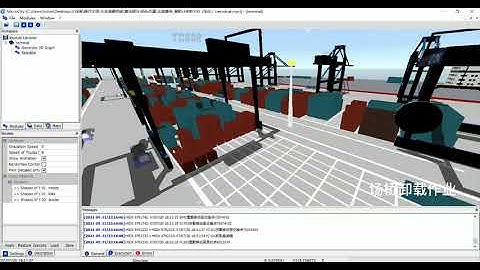 Automated Container Terminal Scheduling and Simulation