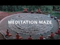 Creating a Labyrinth Maze for Walking Meditation | Monk Life