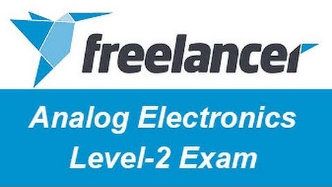 Freelancer Analog Electronics Exam Answers Level-2