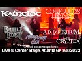 Capture de la vidéo Progpower Usa Day 3 Kamelot Caligulas Horse Ad Infinitum Battle Beast The Cryptex Center Stage 2023