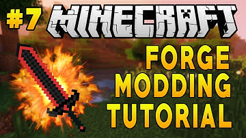 Minecraft 1.15.2: Forge Modding Tutorial - Custom Tools (#7)