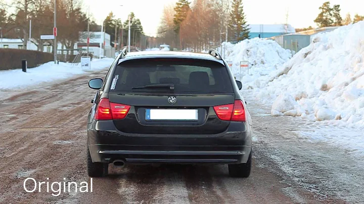 BMW 320d e91 DPF off + decatted