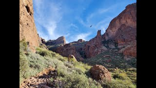 Flatiron Hike -- Superstition Mountains (East of Phoenix, AZ) -- Steep!