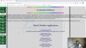 Visilogic Unitronics Modbus TCP