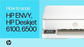 How to scan | HP ENVY & HP DeskJet Ink Advantage 6100 and 6500 printer series | HP Support