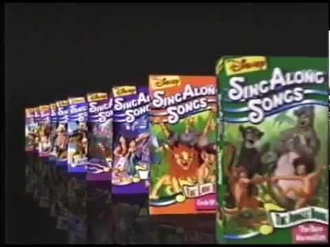 Disney Sing Along Songs Promo 1996