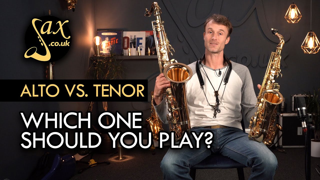 ALTO vs TENOR (saxophone) 