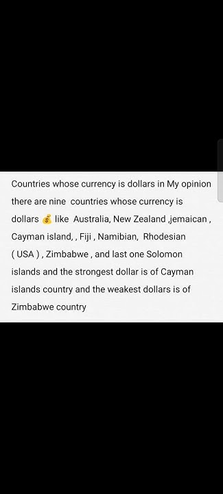 countries-whose-currency-is-dollars-youtube