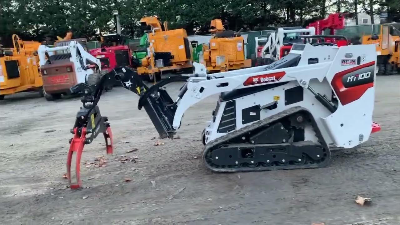 2022 Bobcat MT100 w/Rotating Branch Grapple Stock 4203 YouTube