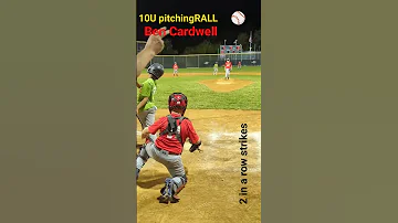 10U Ben Cardwell Pitching Baseball 10ubaseball Blebello RallFall2023 