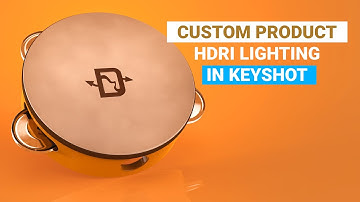 Custom Product Studio HDRI Lighting in Keyshot