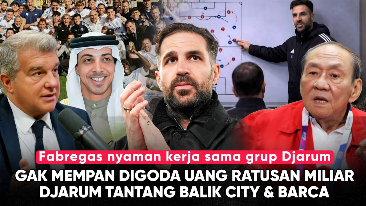 City & Barca Ngebet Bajak Fabregas, Djarum: Berani Bayar Berapa? Inter: Sebaiknya Jangan Coba-Coba