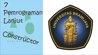 Celebrity Pemrograman Lanjut - 07 - Constructor Wealth