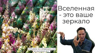 Вселенная - ваше зеркало | Отрывок из семинара &quot;Возможно Всё&quot;