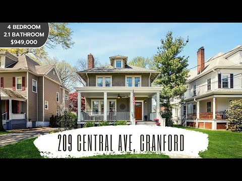 209 Central Ave, Cranford, NJ home video tour
