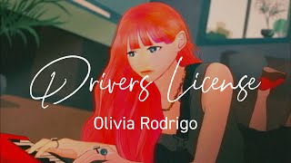 【和訳アニメ】 Olivia Rodrigo - drivers license / オリヴィア・ロドリゴ - ドライバーズ・ライセンス