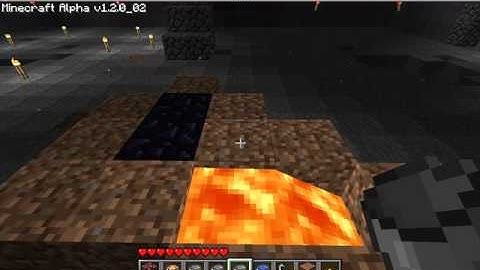 How To Make A Nether Portal Without Obsidian!!!