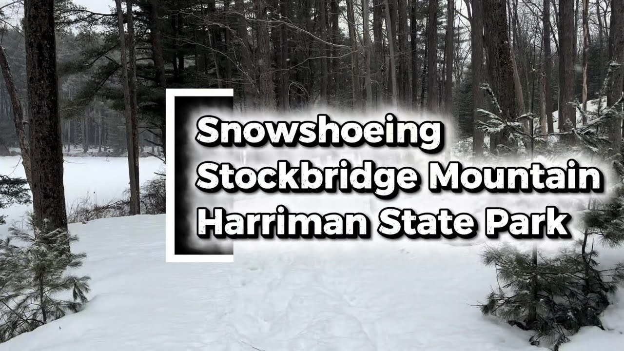 Snowshoeing Stockbridge Mountain, Harriman State Park 