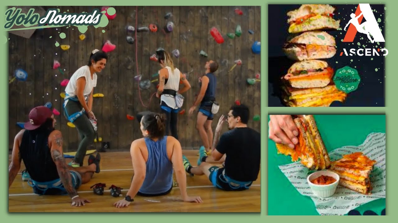 Rock Climbing and Savage Sandwiches | YOLO Nomads