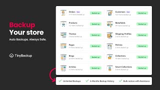 Information TinyBackup – Automatic Shopify Backups with Quick Restore News