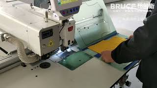 Bruce template machine-Jacket series：Zipper on half-fold placket