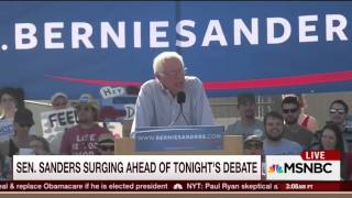 Mike Barnicle highlights the risk for presidential Bernie Sanders (13 October 2015) Details