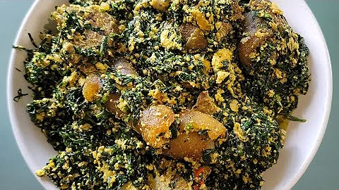 CAMEROONIAN🇨🇲 OKONGOBONG RECIPE | HOW TO COOK OKONGOBONG(VEGETABLE SOUP)