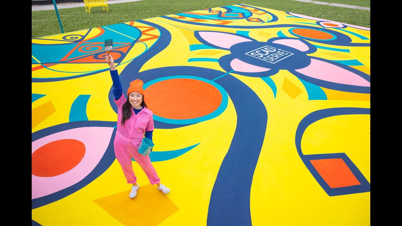 SCAD SERVE's Paint Our Parks (POP) Initiative