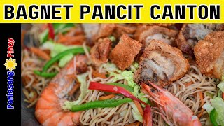 How to Cook Pancit | Filipino Pancit Recipe with Crispy Pork