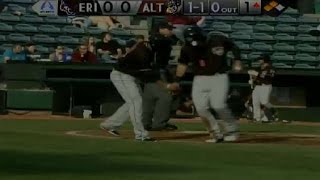 SeaWolves' Green hits two-run double