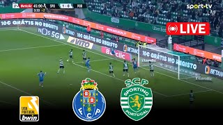FC Porto x Sporting CP |  Liga Portugal 2023/24 |  Jogo de futebol ao vivo | Efootball Pes 21 Game