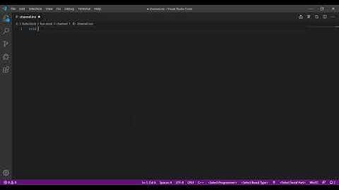 Led Blink with c++ language
