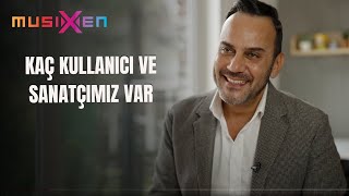 Musixen'de Kaç Kullanıcı ve Sanatçı Var