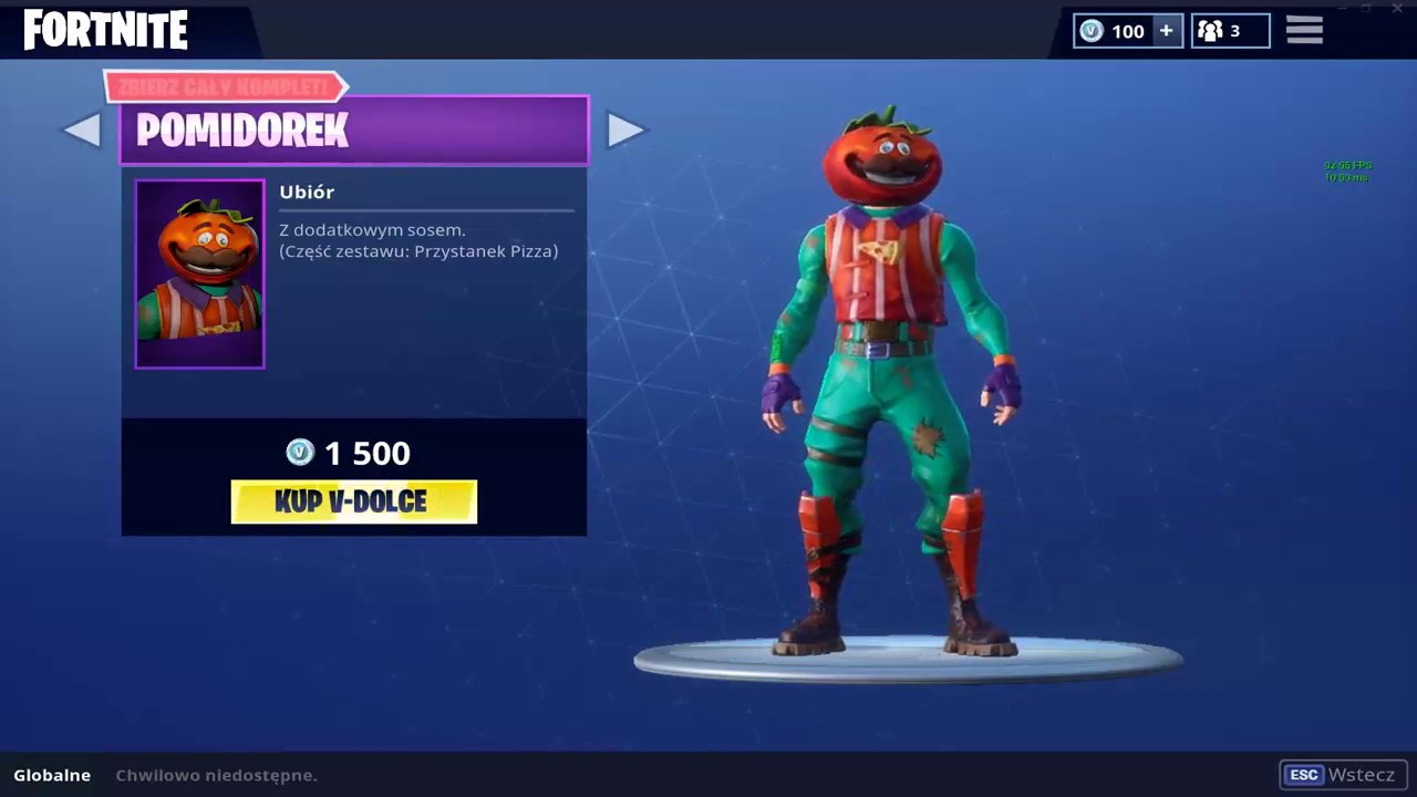 fortnite nowy skin pomidorek - wszystkie legendarne lotnie fortnite