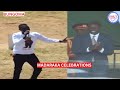 SEE HOW THIS BUNGOMA ARTISTS FORCED PRESIDENT RUTO TO STAND FOR A DANCE.