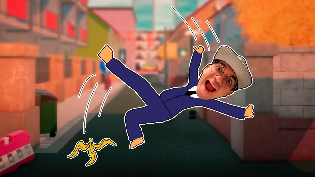 VIREI UM BONECO PALITO ATRAPALHADO NA CIDADE!!!