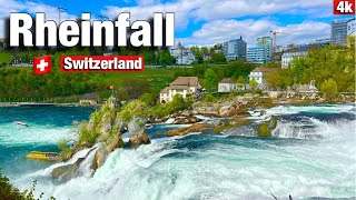 Rheinfall Switzerland 4K น้ำตกที่ใหญ่ที่สุดในยุโรป ! สวิสวิว