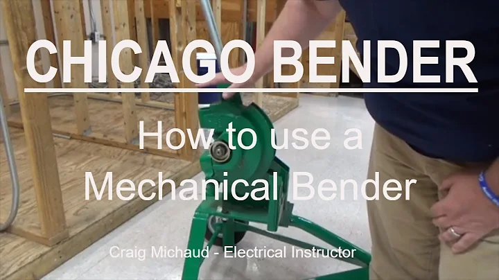 Bending Rigid Conduit with a Chicago Bender, Stub 90