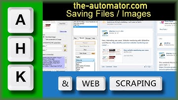 Webscraping with AutoHotkey 110- Saving binary files / images with AutoHotkey
