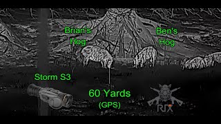 RIX Storm S3 Long Range Viewing & HOGS Down!