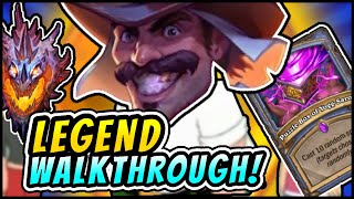 Highlander Mage Rampage OTK with a Dash of Khadgar | EZ Legend Guide Ashes of Outland Hearthstone