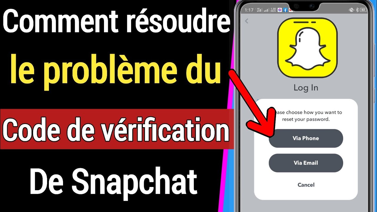 Correction du code de vérification Snapchat non reçu || Problème de