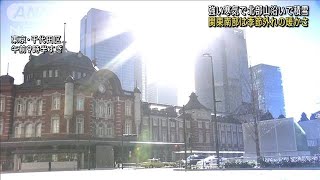 関東南部で季節外れの暖かさ　北部山沿いでは積雪　(2022年12月14日)