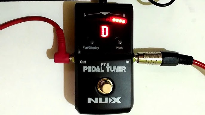 Acheter NUX PT6 PEDALE ACCORDEUR CHROMATIQUE GUITARE