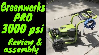 Greenworks Pro 3000 psi Pressure Washer Review